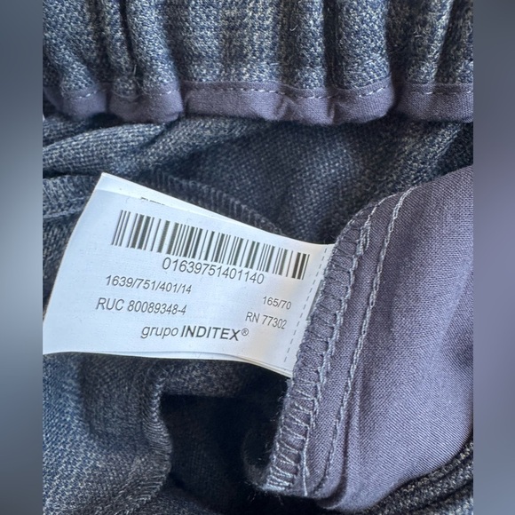 NWT Zara Business-Casual Culotte/Straight Pants Size 13-14 cm 164 NWT - Picture 8 of 12